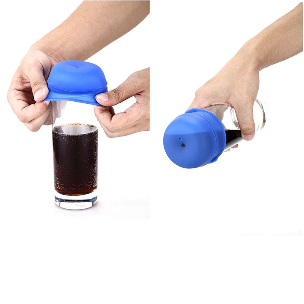 Silicone Stretch Lid - Waschbarer Silikon-Trinkbecherdeckel mit Strohloch, elastischer, auslaufsicherer