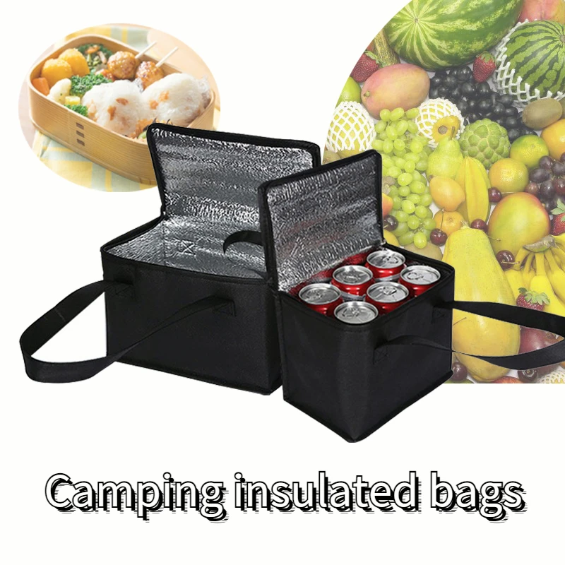 Food Storage Zipper - 2023 Tragbare wärmeisolierte Kühltaschen, groß, für