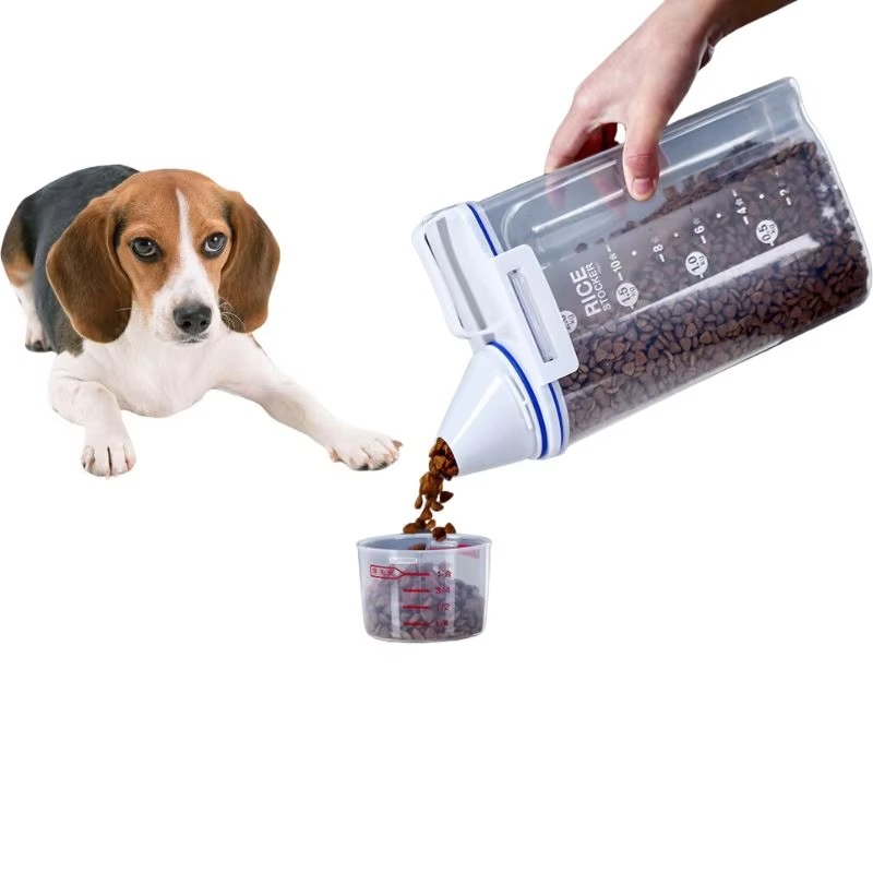 Food Storage For Dog - Bestseller Umweltfreundliche Kunststoff-Tierfutter-Aufbewahrungsboxen Unverzichtbarer Behälter für