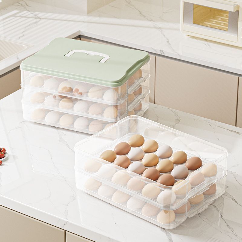 Food Storage And - Eier-Aufbewahrungsbox für den Kühlschrank, lebensmittelecht, Frischhaltebox,
