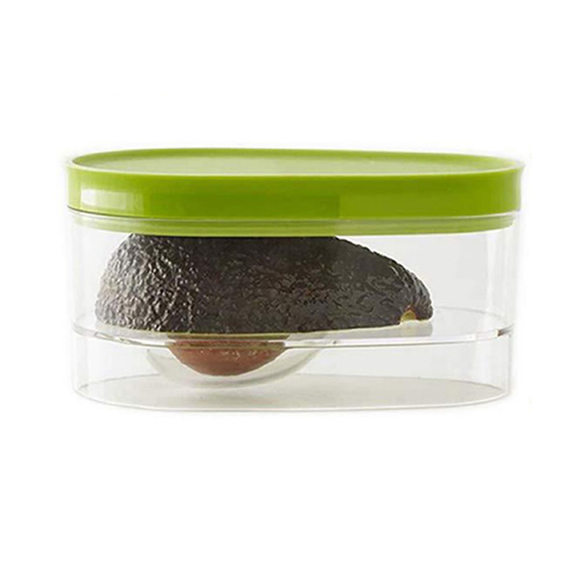 Food Storage And Container - Avocado-Aufbewahrungsbox für Lebensmittel, platzsparender Obstbehälter aus