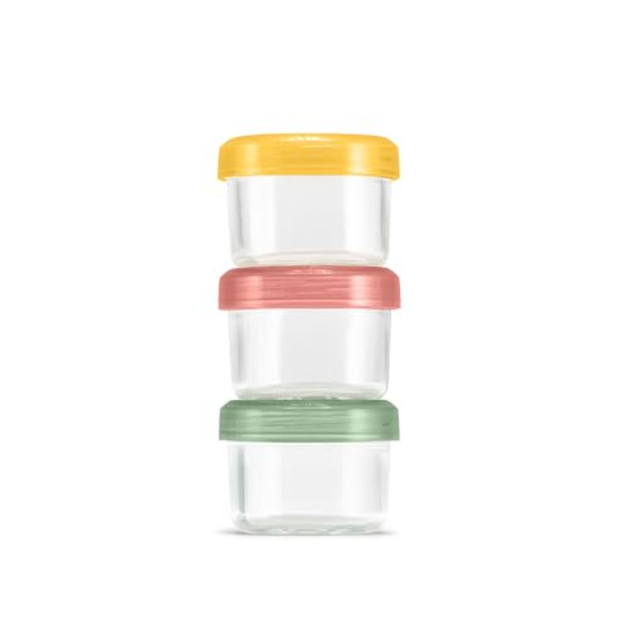 Food Storage And - Farbige Glas-Mahlzeitvorbereitungssets, auslaufsichere Glas-Lebensmittelbehälter mit luftdichten