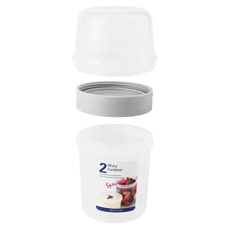 Food Storage Yogurt - Frühstück Haferflocken Tasse Frischhalten Müsli Nuss
