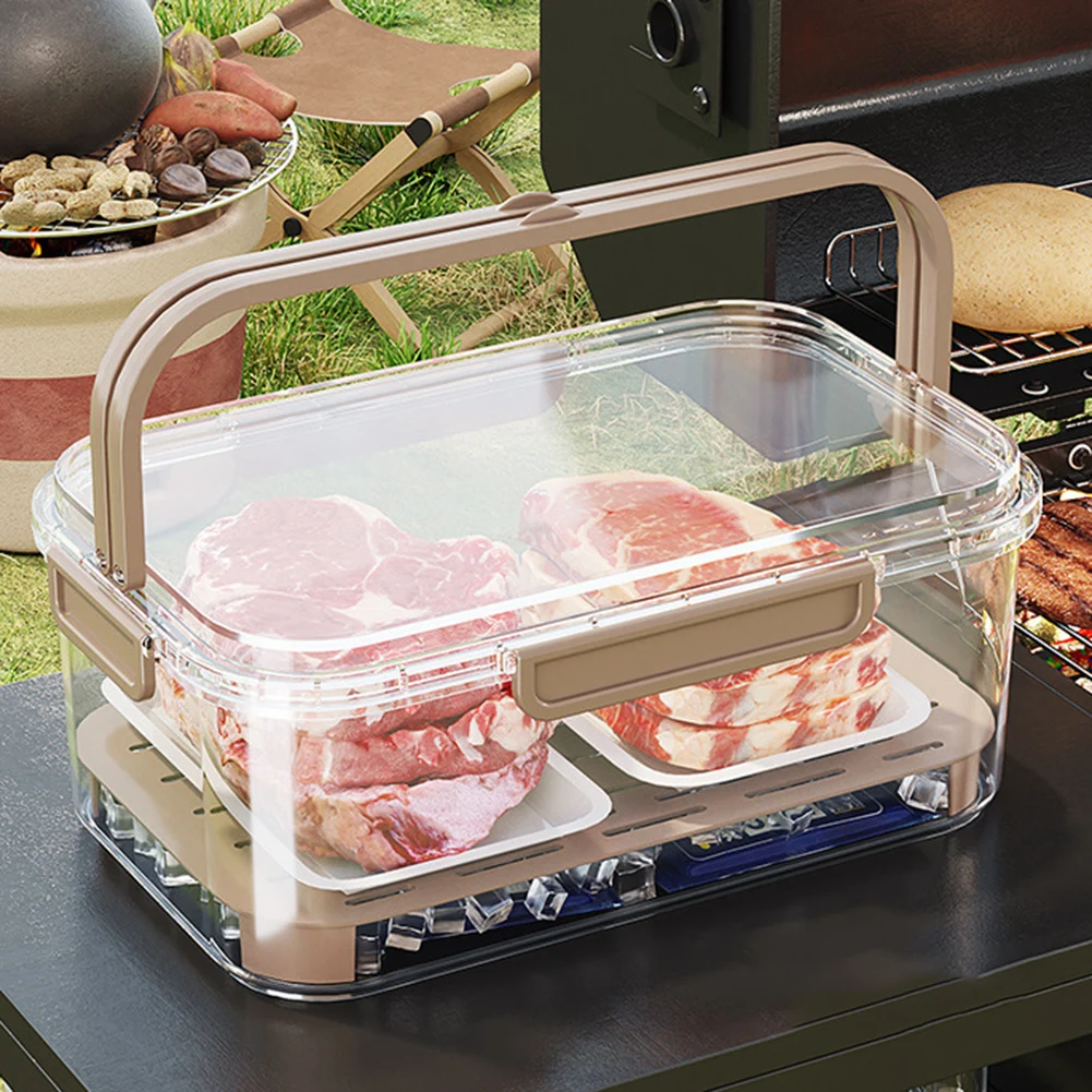 Food Storage Cupboard - Tragbarer Lebensmittelaufbewahrungsbehälter, großes Fassungsvermögen, luftdichte Frischbox