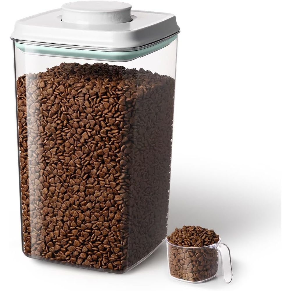 Food Storage For Dog - 130ml Schaufelbehälter – 4L/4,2qt Luftdichter Hundefutterbehälter