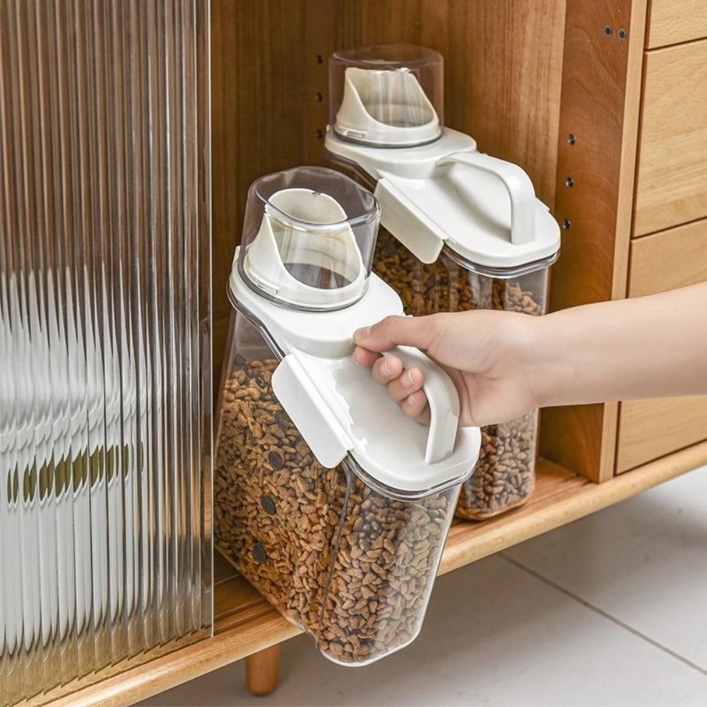 Food Storage Freeze Dried - Feuchtigkeitsbeständiger Tierfutter-Aufbewahrungseimer Versiegelter Gefriergetrockneter Aufbewahrungsbehälter PP-Material