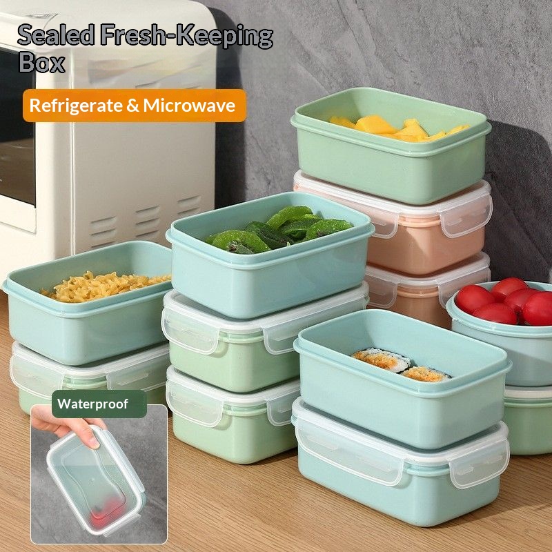 Food Storage Cupboard - Luftdichte Lebensmittelbehälter BPA-frei Stapelbare Auslaufsichere Lunchbox