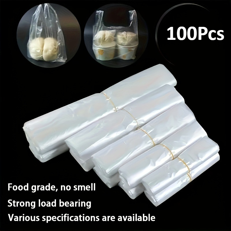 Food Storage And - 100 Stück Mini Transparente Einweg-Plastiktüten in