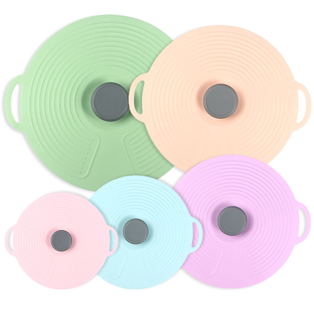 Silicone Stretch Lid - Leeseph Silikondeckel für Schüssel, wiederverwendbare versiegelte