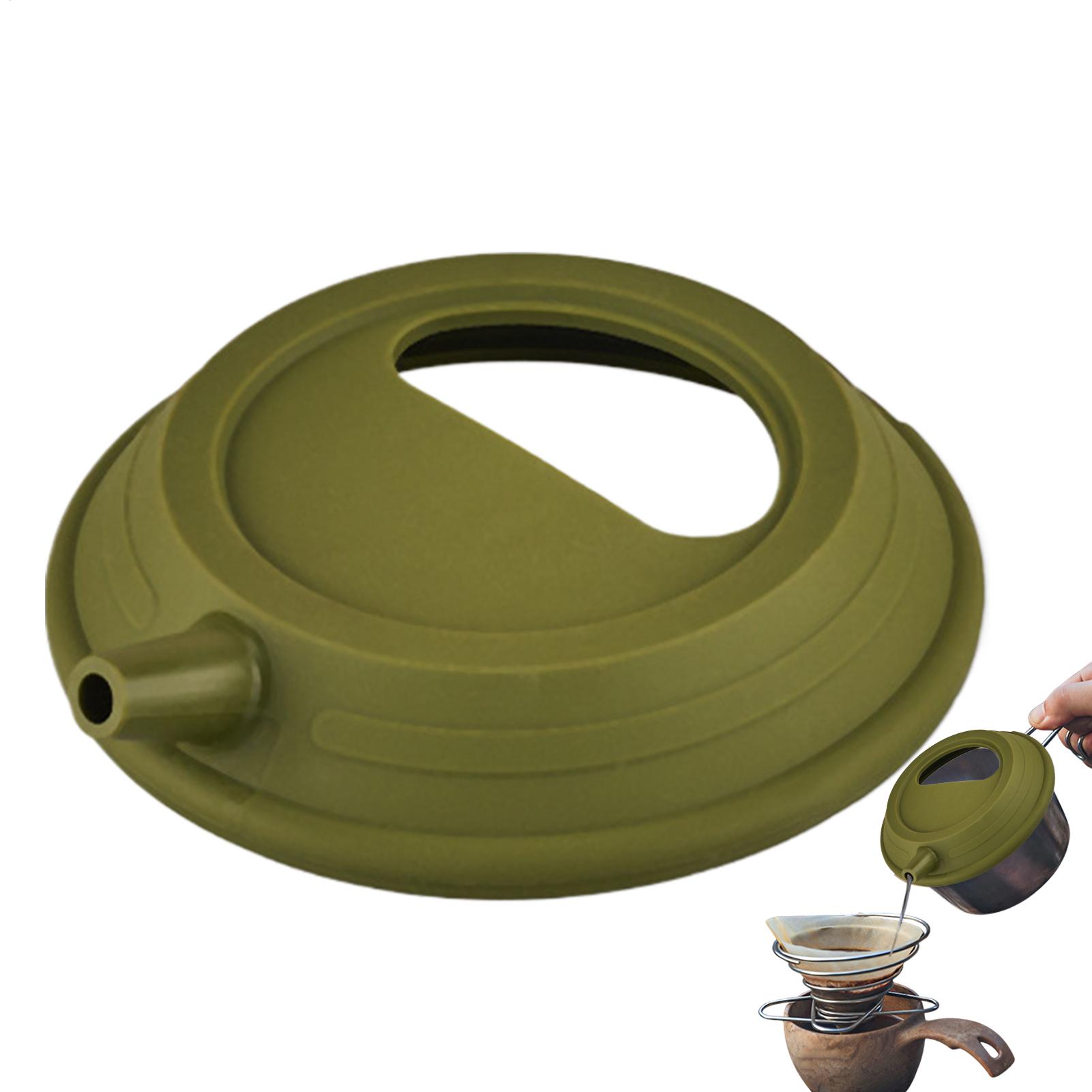 Silicone Stretch Lid - 1-teiliges Silikon-Stretch-Topfdeckel-Set, hitzebeständige, wiederverwendbare Abdeckungen für