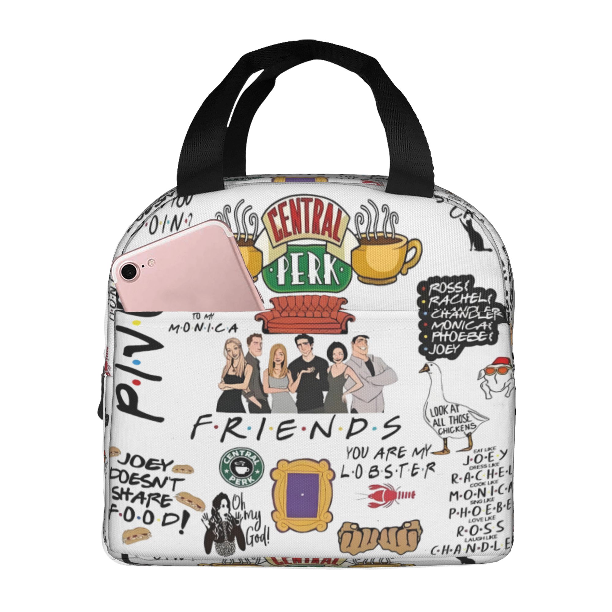 Food Storage Quotes - Friends TV Show Thermoisolierte Lunchtaschen für