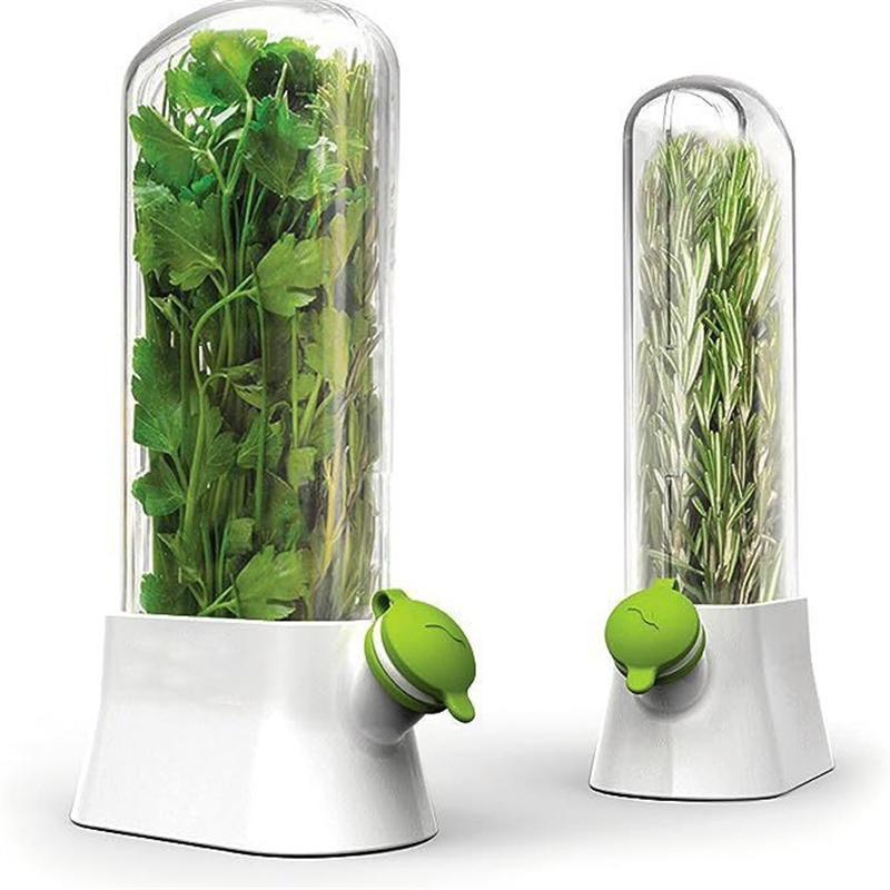 Herb Keeper Container - Kühlschrank Kräuter knuspriger Sparer Pod Behälter