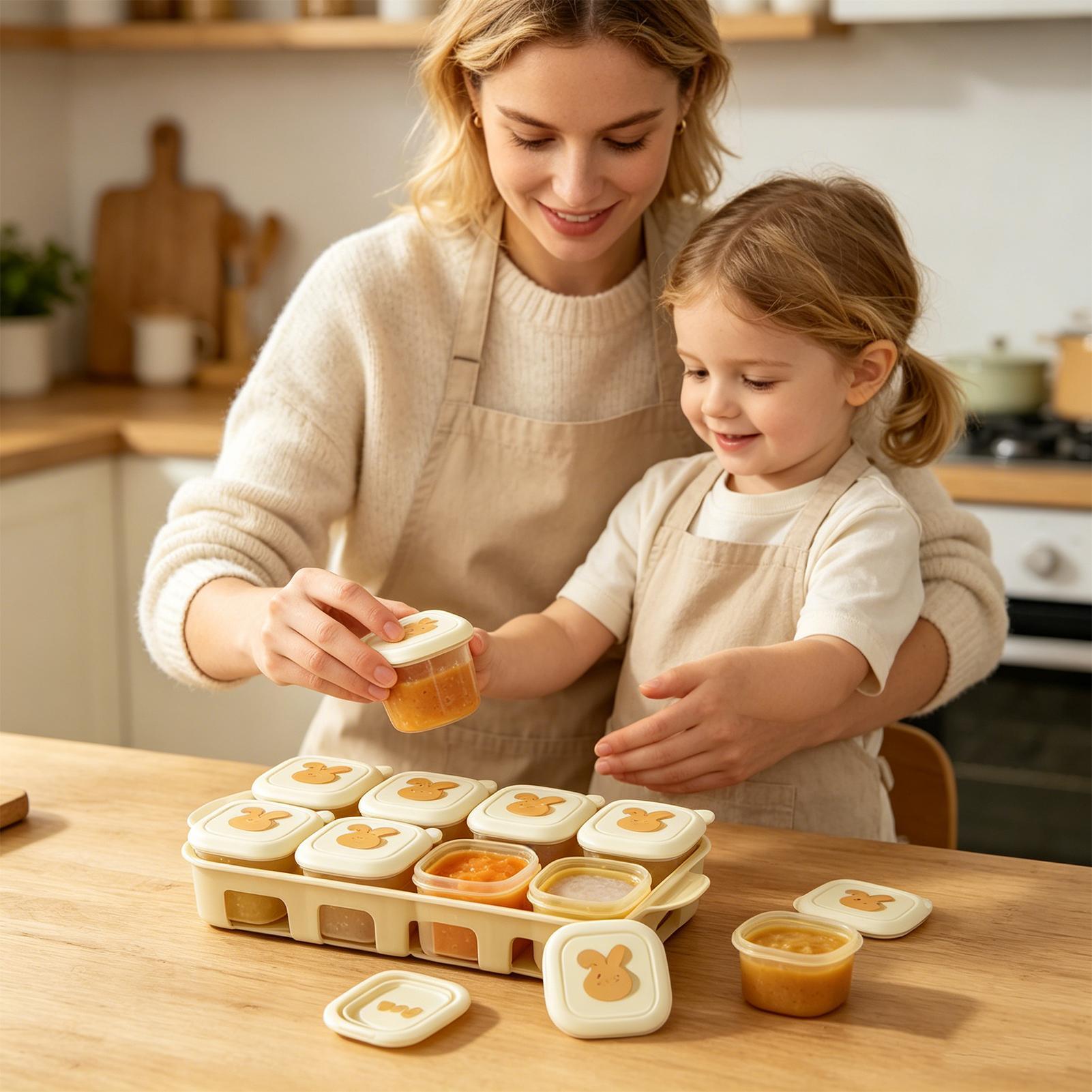 Würfelförmige Lebensmittel-Gef – Food Storage Yogurt Bewertung und Preis