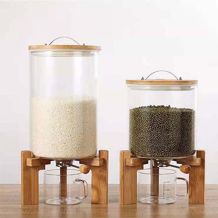 Großer, handgefertigter Reisgl – Food Storage Glass Containers Large Bewertung und Preis