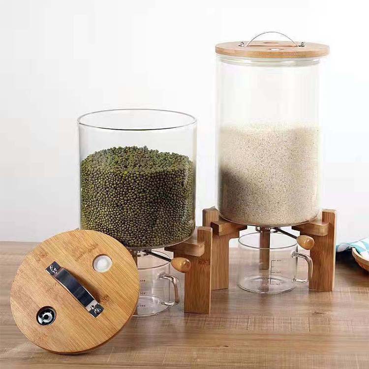 Großer, handgefertigter Reisgl – Food Storage Glass Containers Large Bewertung und Preis