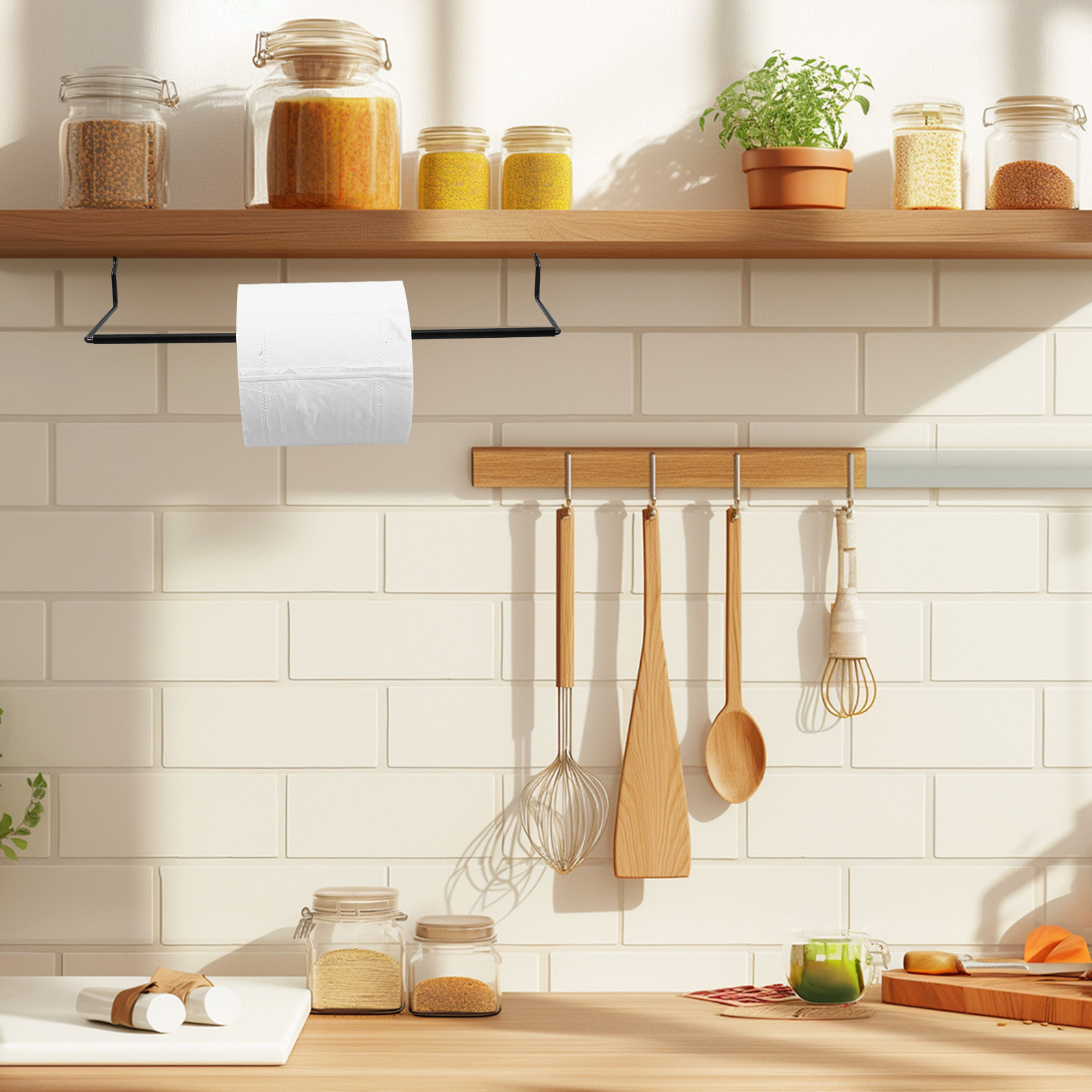 Metall-Lochplattenhalter für K – Food Storage Rack For Kitchen Bewertung und Preis