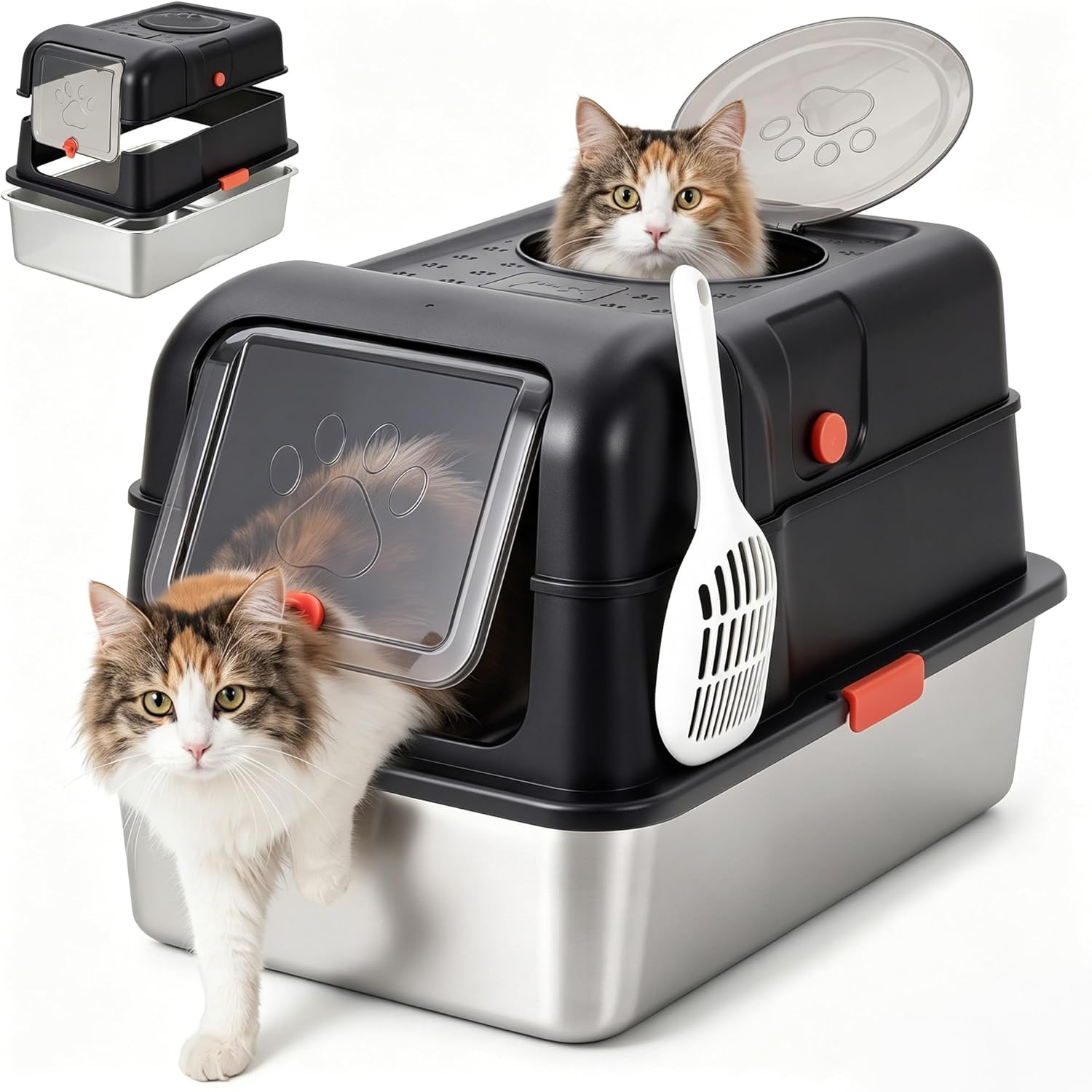 Geschlossene Katzentoilette au – Food Storage Xl Bewertung und Preis