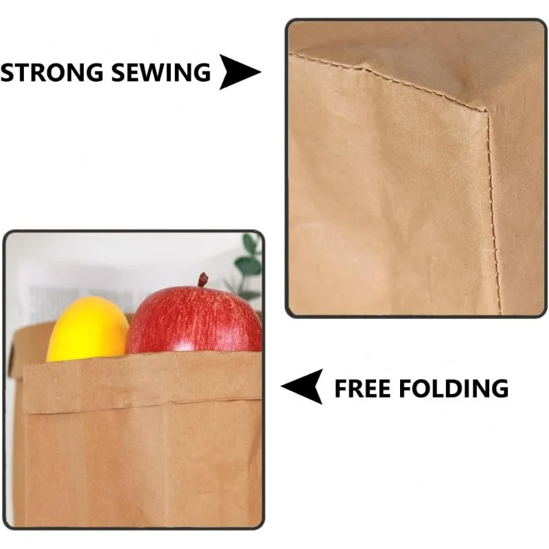 Kraftpapiertüten, waschbare Pa – Food Storage In Plants Bewertung und Preis