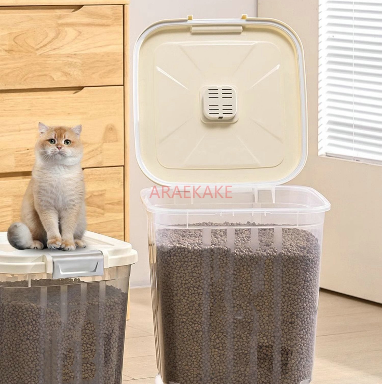 Aufbewahrung eimer für Katzenf – Food Storage Freeze Dried Bewertung und Preis