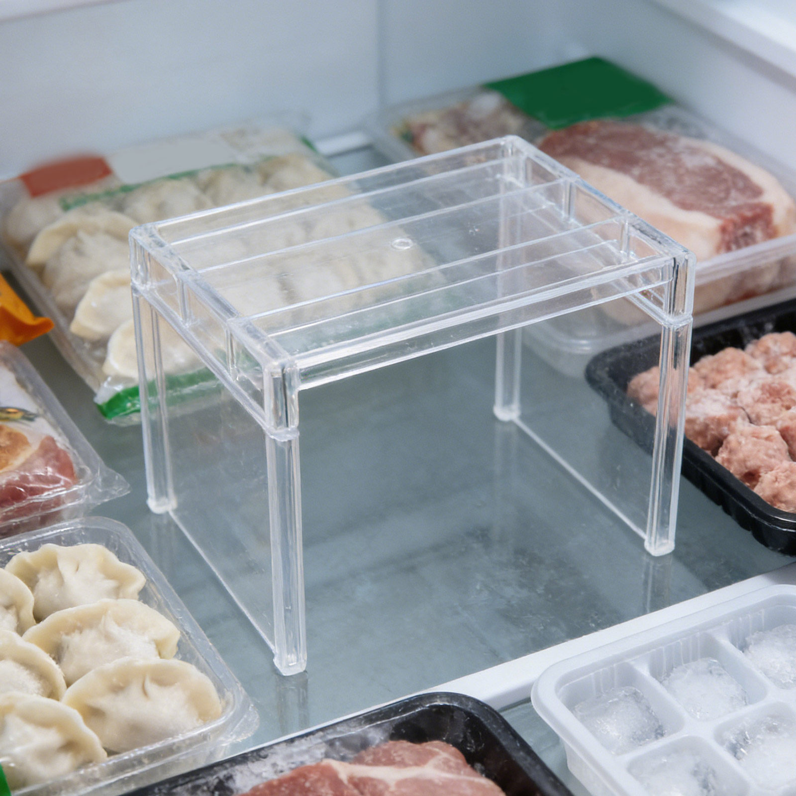 2er-Set Kühlschrank-Organizer- – Food Storage Rack For Kitchen Bewertung und Preis