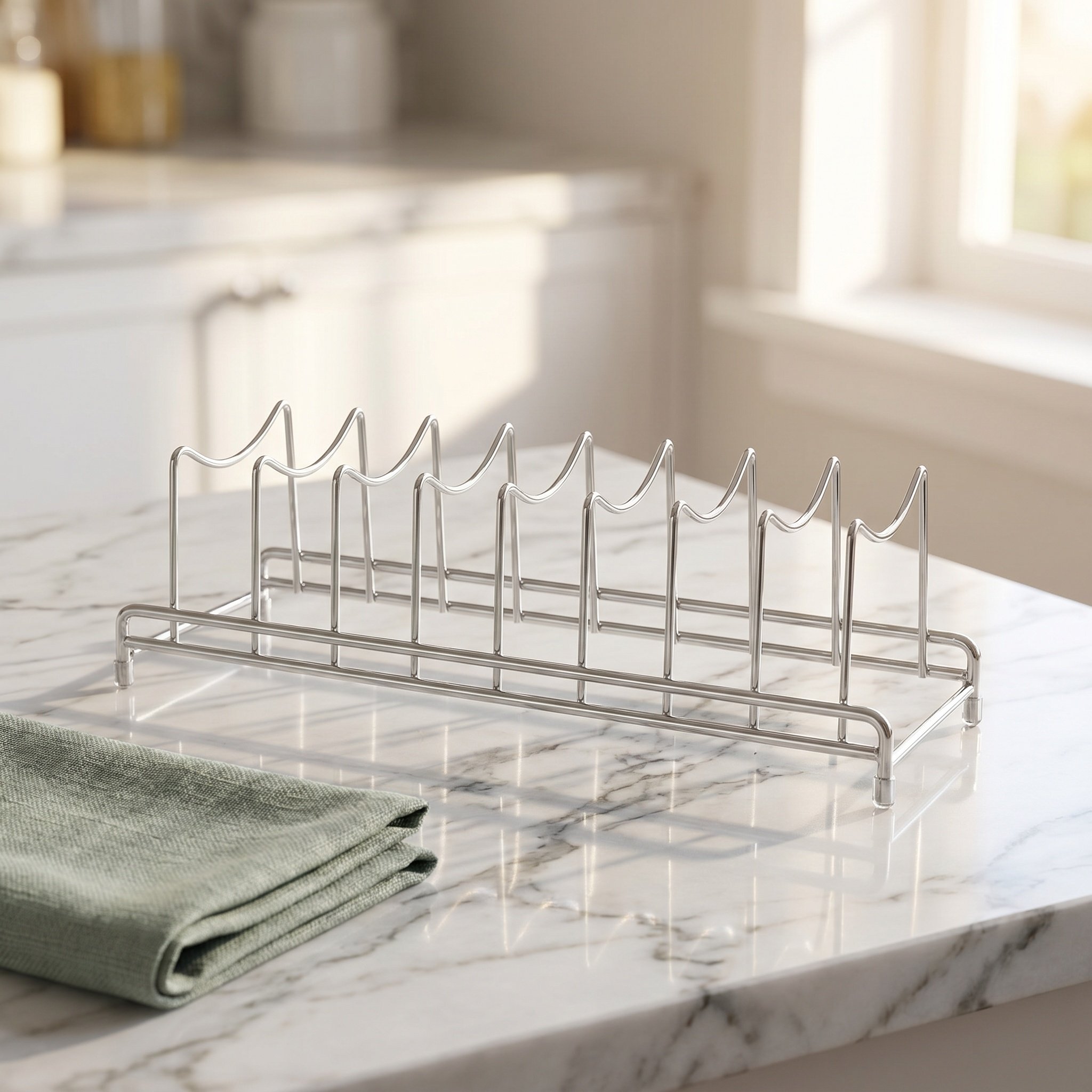 Edelstahl 9-teiliger Küchen-To – Food Storage Rack For Kitchen Bewertung und Preis