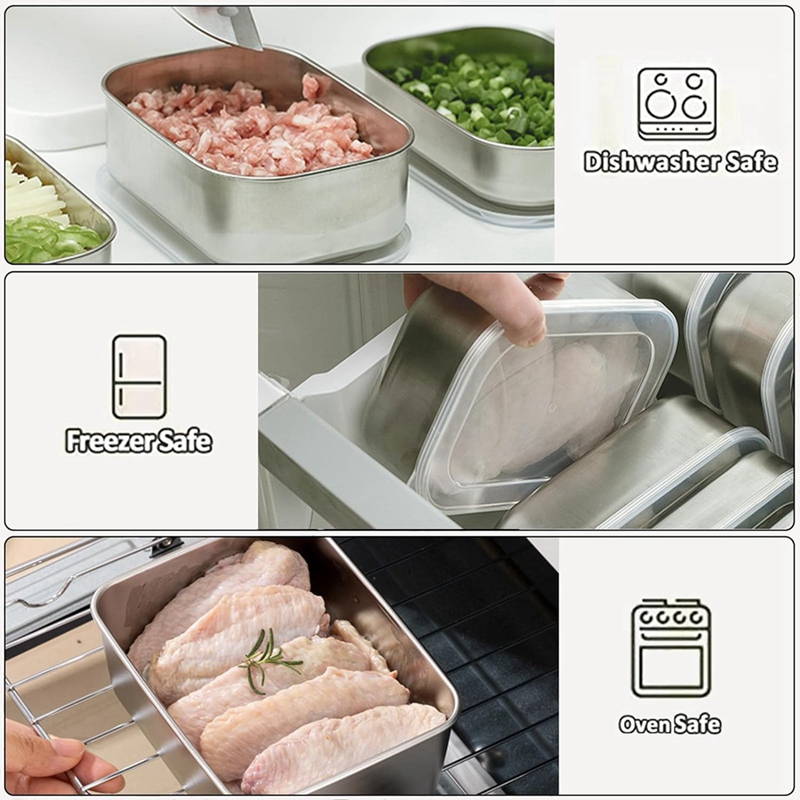 Edelstahlbehälter für Lebensmi – Food Storage And Bewertung und Preis