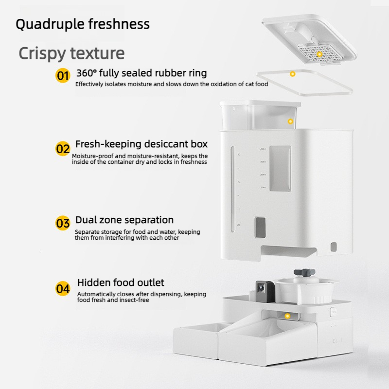 Automatischer Futter- und Wass – Food Storage Freeze Dried Bewertung und Preis