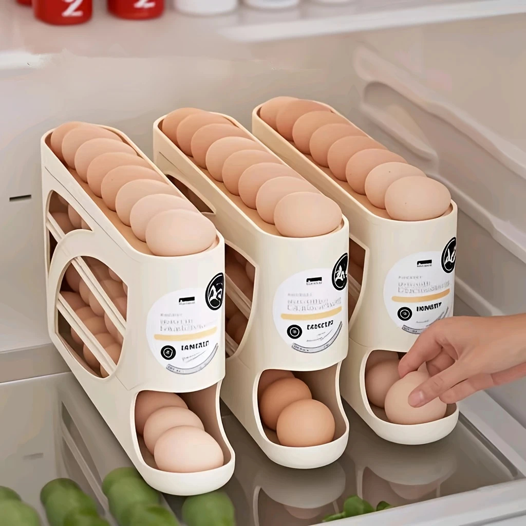 3-stöckiger Rollbarer Eier-Auf – Food Storage Rack For Kitchen Bewertung und Preis