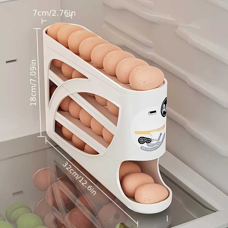 3-stöckiger Rollbarer Eier-Auf – Food Storage Rack For Kitchen Bewertung und Preis