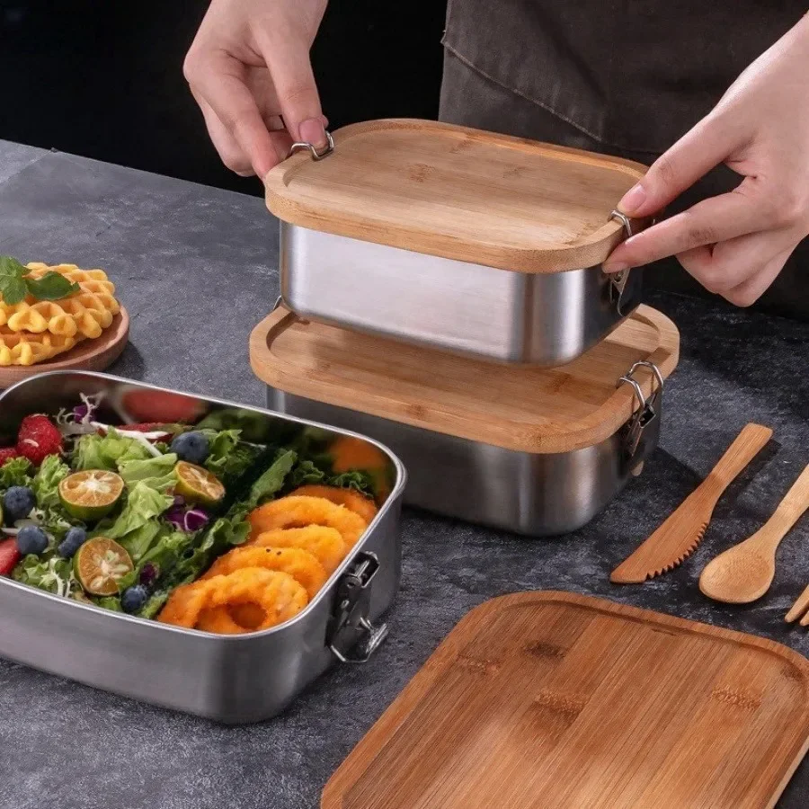 Neue Lunchbox mit Bambusdeckel – Food Storage Cupboard Bewertung und Preis