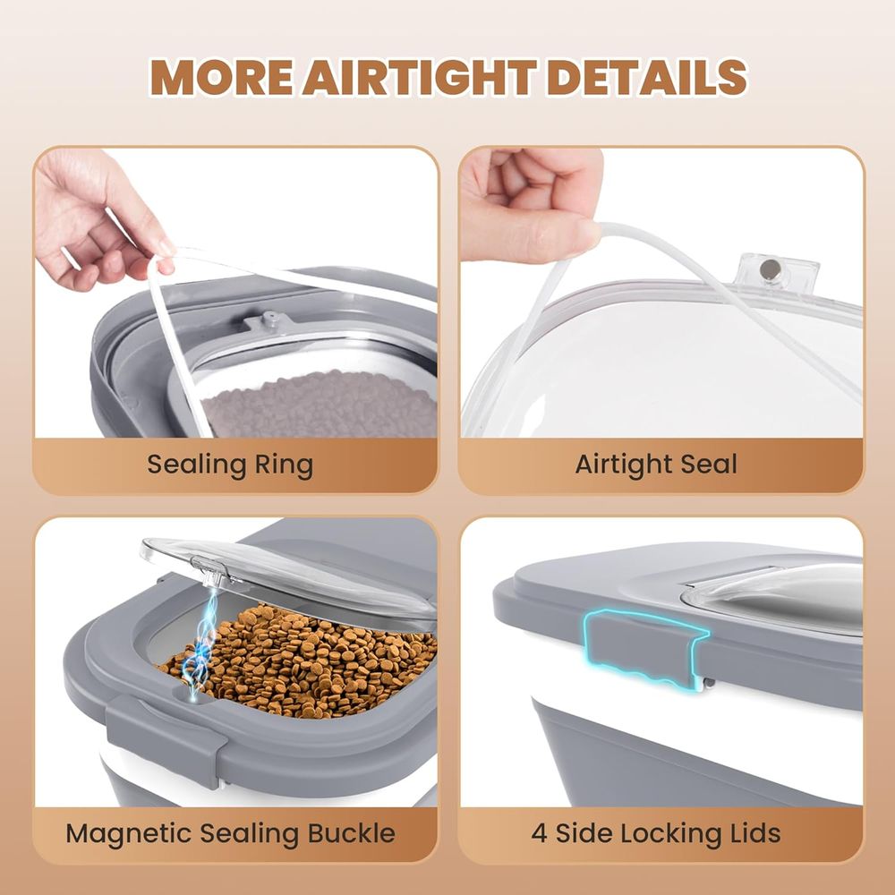 Luftdichter Hundefutter-Aufbew – Food Storage For Dog Bewertung und Preis
