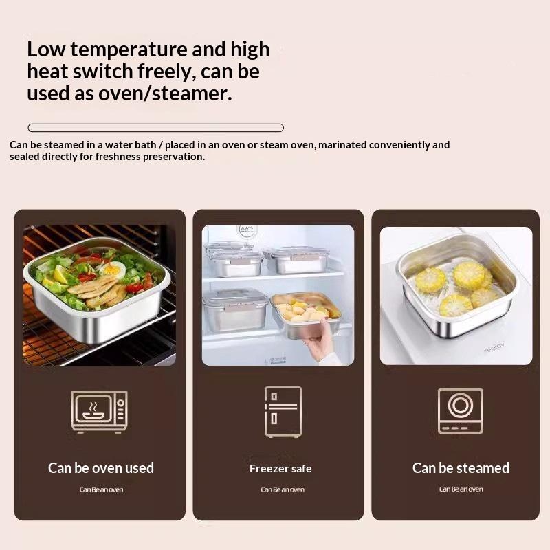 Tragbarer Edelstahl-Lebensmitt – Food Storage For Camping Bewertung und Preis