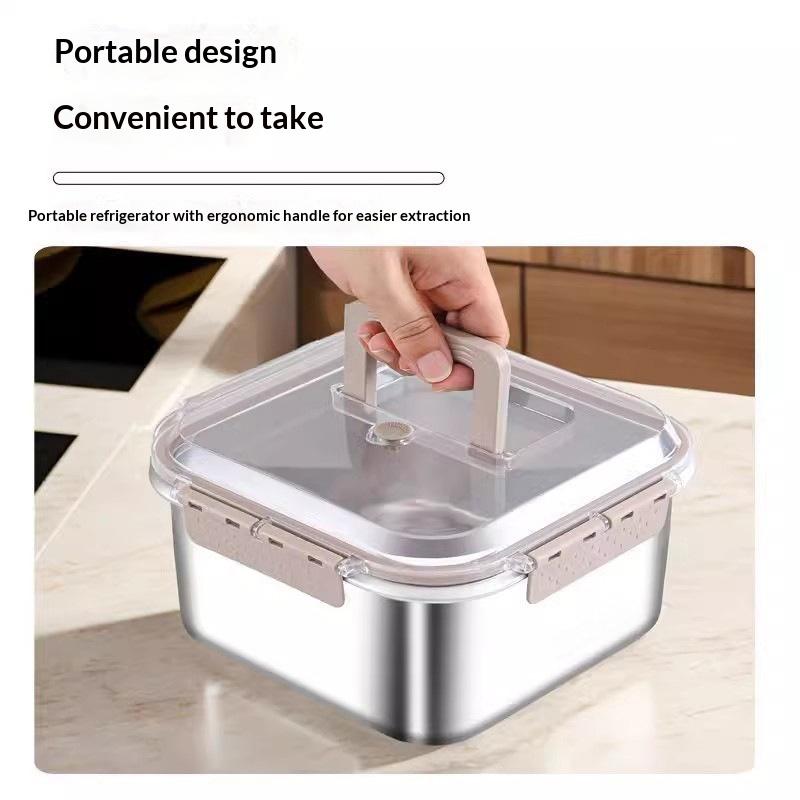 Tragbarer Edelstahl-Lebensmitt – Food Storage For Camping Bewertung und Preis