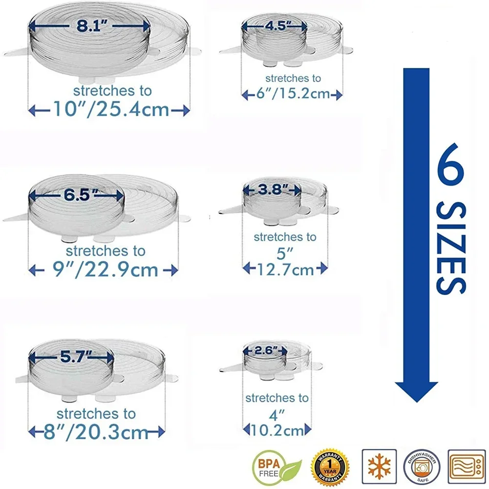 Universal für Küchen utensilie – Silicone Stretch Lid Bewertung und Preis