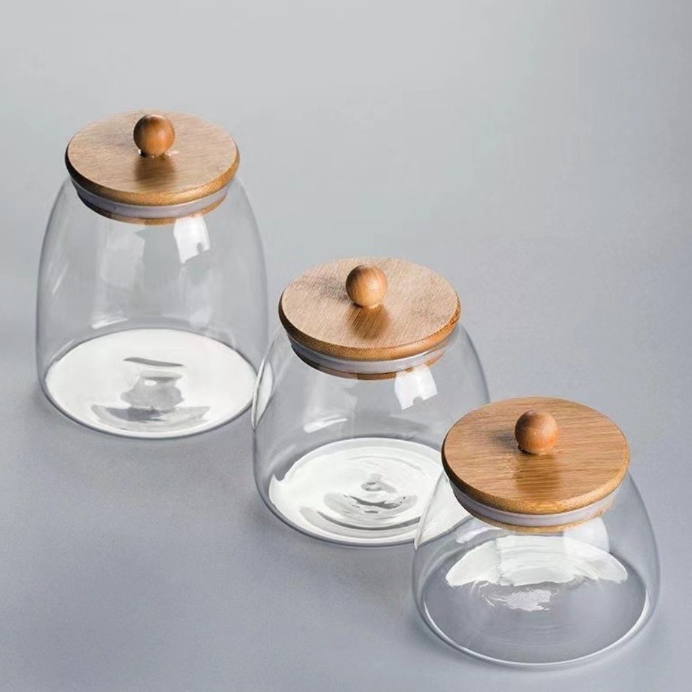 Transparente Luftdichte Glasbe – Food Storage Glass Containers Large Bewertung und Preis
