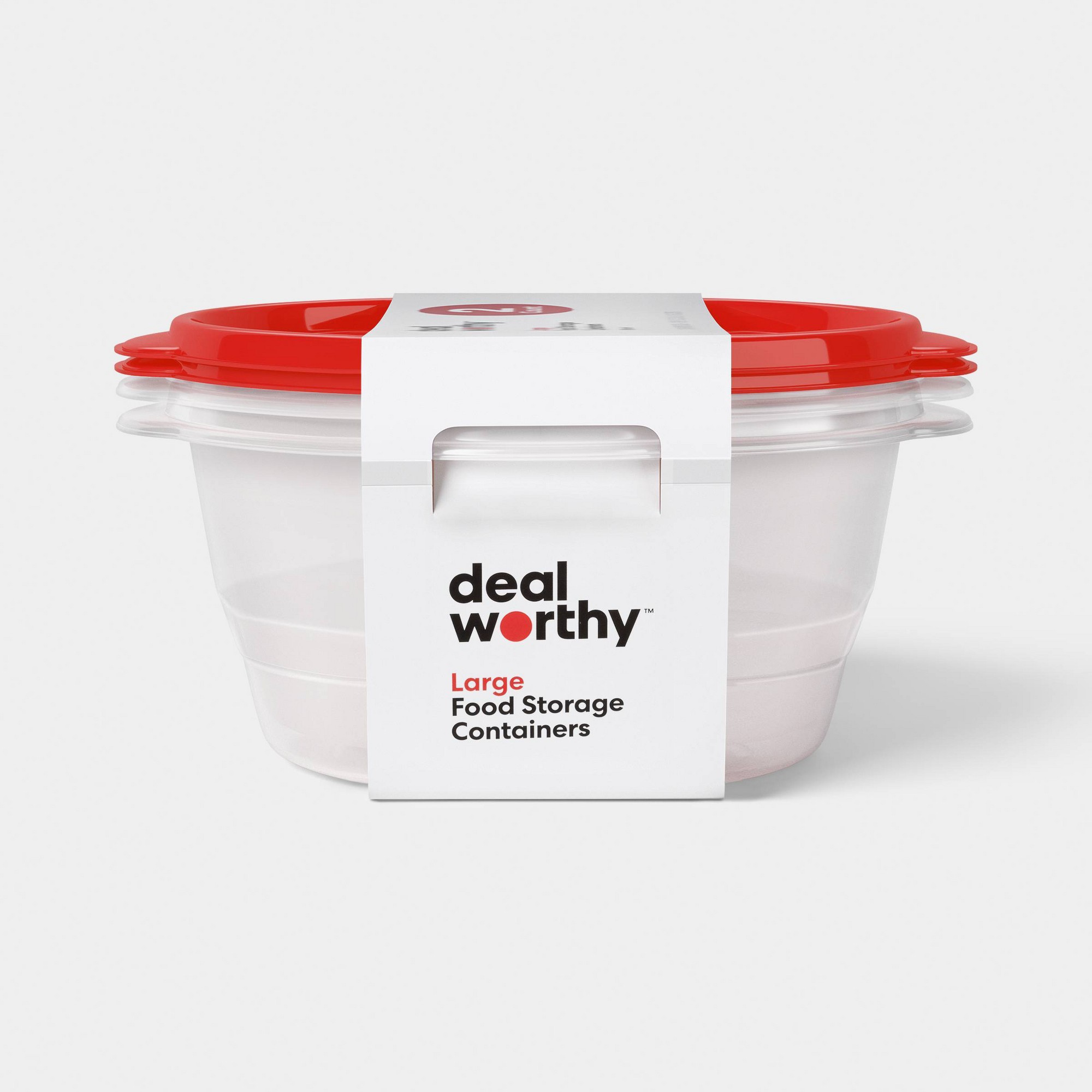 2ct große runde Lebensmittelbe – Food Storage Organization Bewertung und Preis