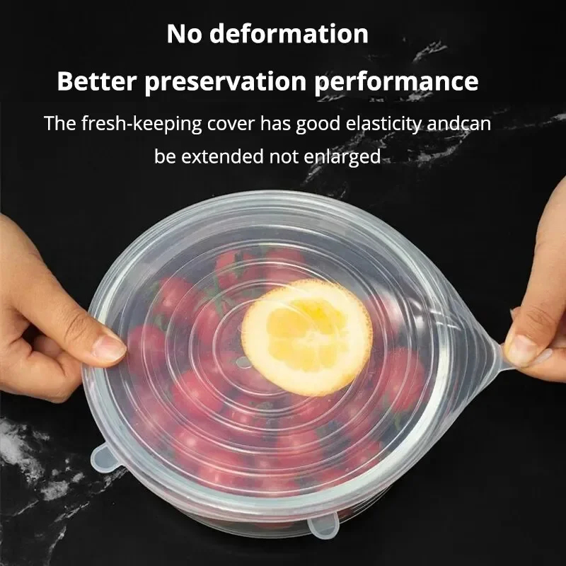 6/12 Stück verstellbare elasti – Silicone Stretch Lid Bewertung und Preis