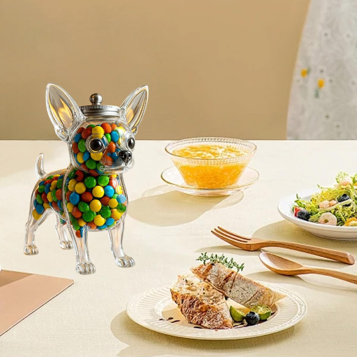 Behälter in Form eines Chihuah – Food Storage Glass Container Set Bewertung und Preis