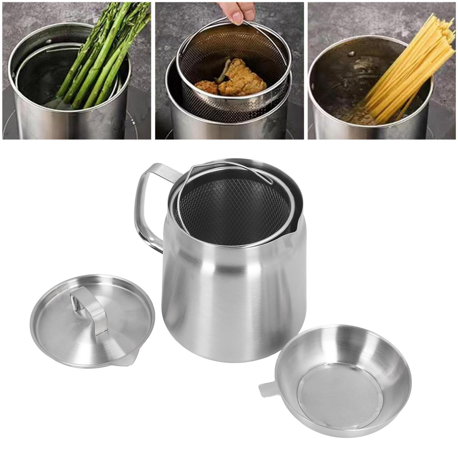 Ölsiebtopf, multifunktional, l – Herb Keeper Container Bewertung und Preis