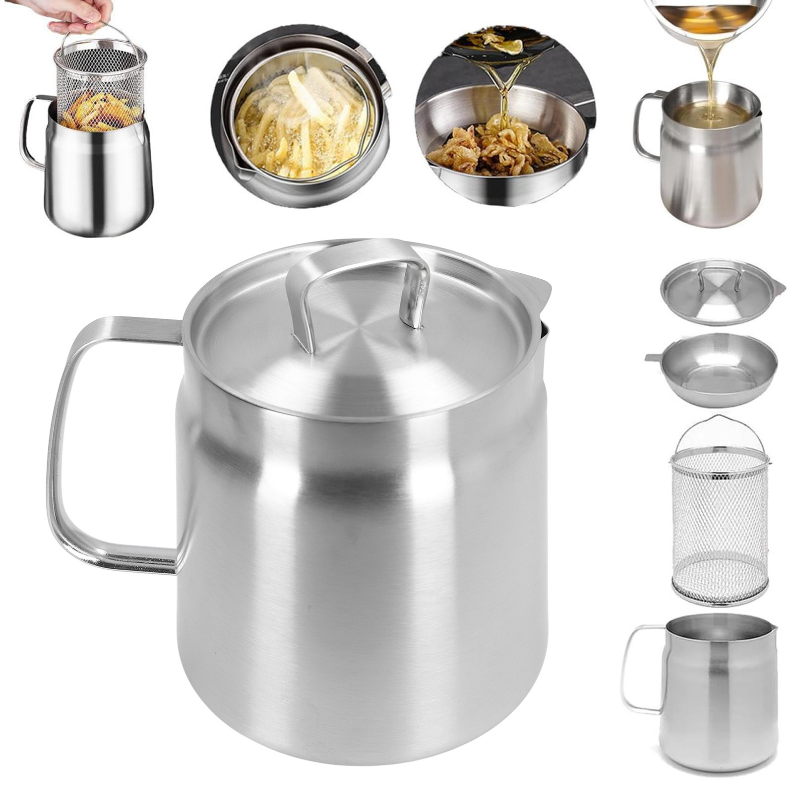 Ölsiebtopf, multifunktional, l – Herb Keeper Container Bewertung und Preis