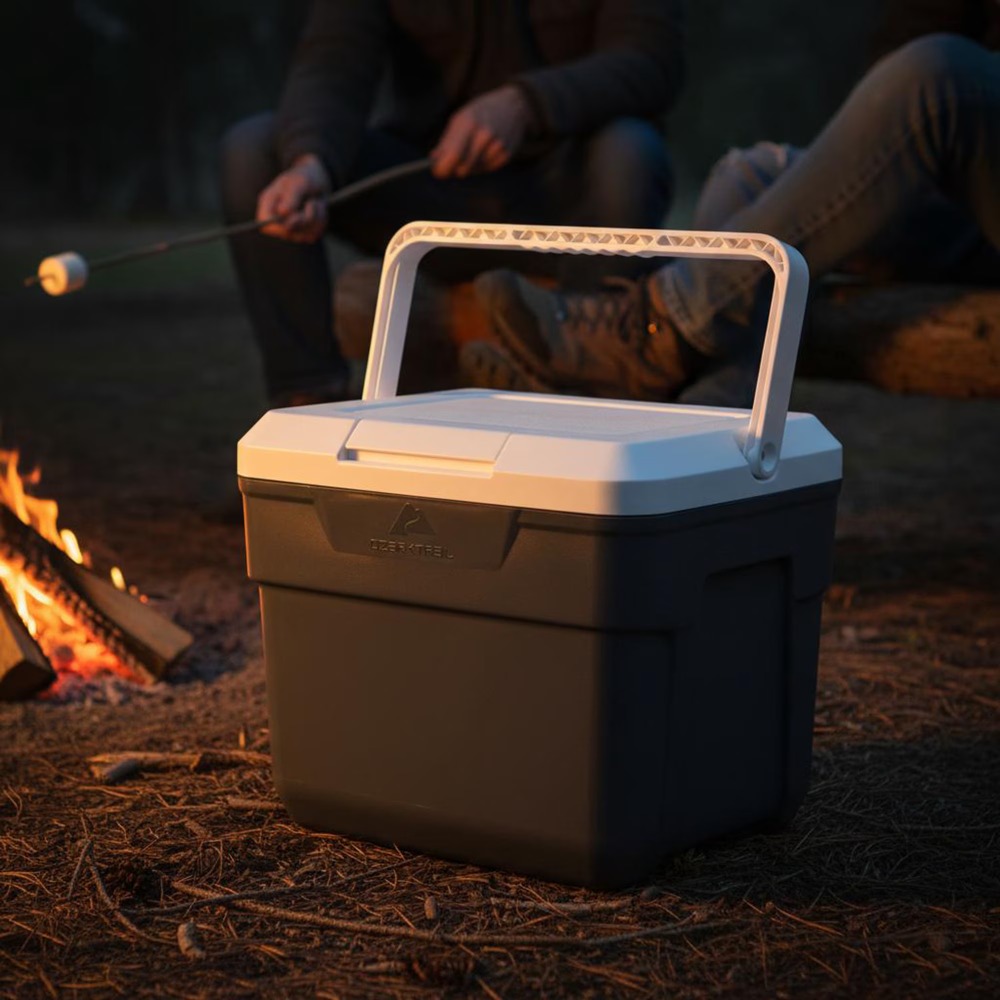 Isolierte Hartschalen-Kühlbox  – Food Storage With Wheels Bewertung und Preis