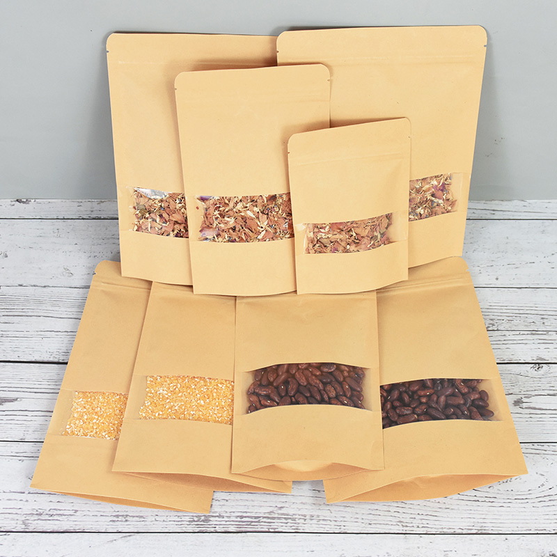 20/50 stücke Kraft Papier Zip- – Food Storage Zipper Bags Bewertung und Preis