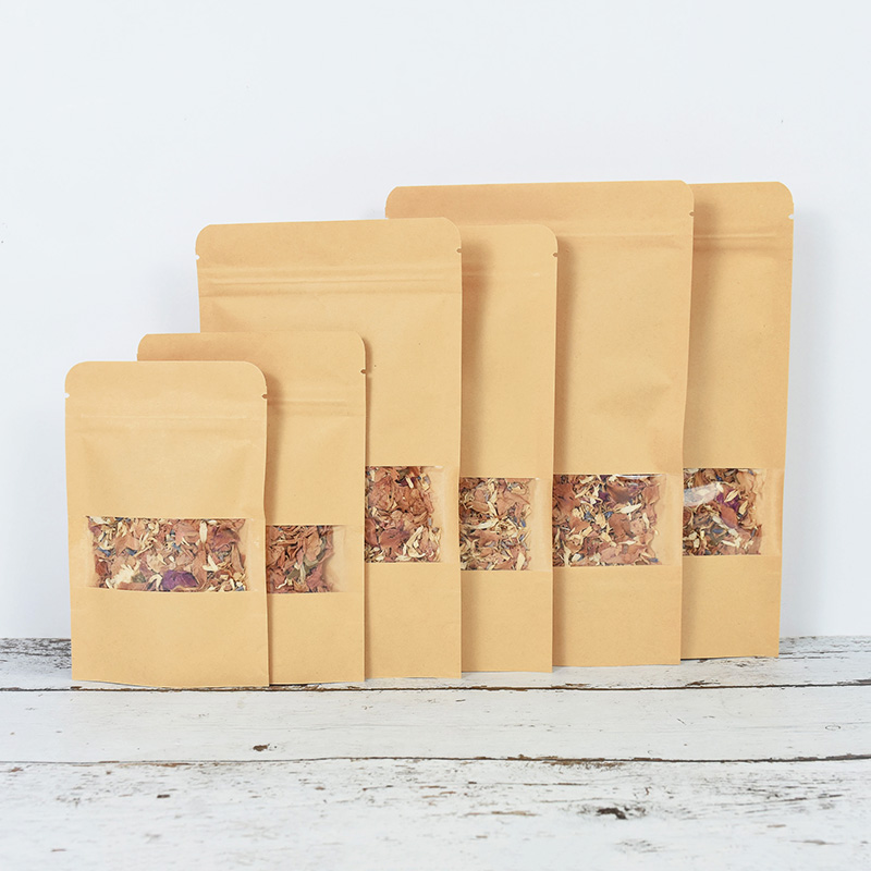 20/50 stücke Kraft Papier Zip- – Food Storage Zipper Bags Bewertung und Preis