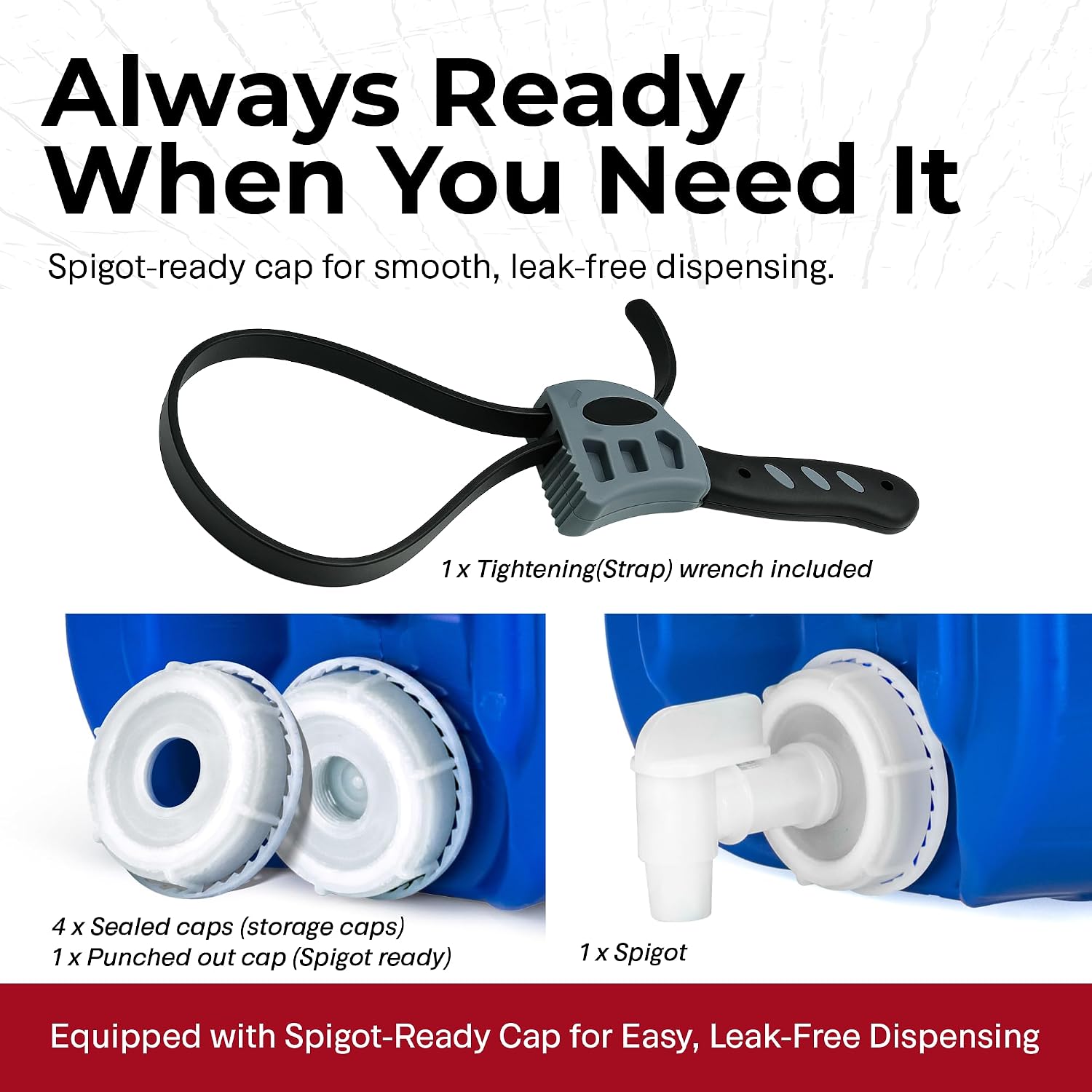 Stapelbare Notfall-Wasserspeic – Food Storage For Camping Bewertung und Preis
