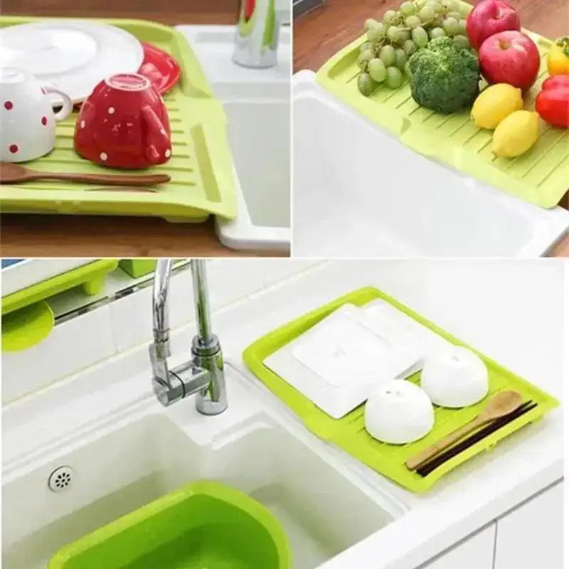 Abtropffläche, Spüle, Wäschest – Food Storage Rack For Kitchen Bewertung und Preis