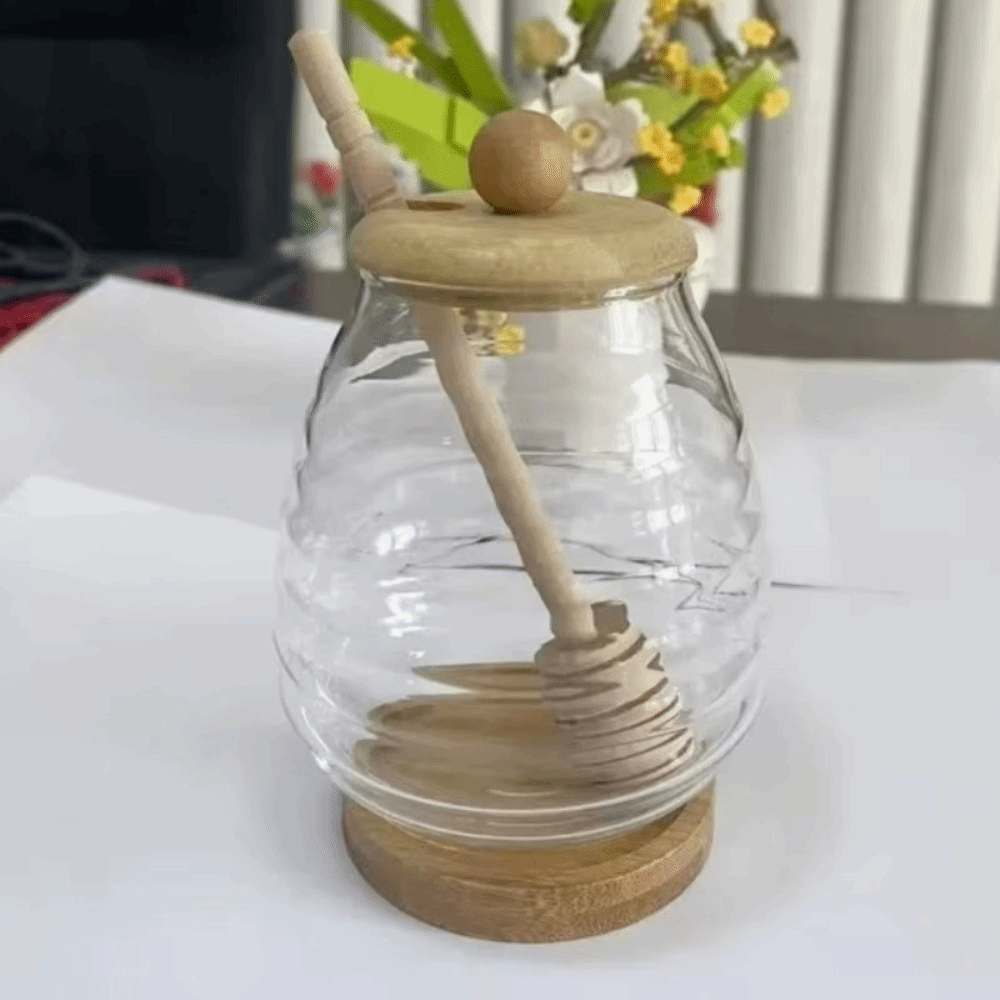 Transparenter Glas-Wabentopf 2 – Food Storage Glass Containers Large Bewertung und Preis
