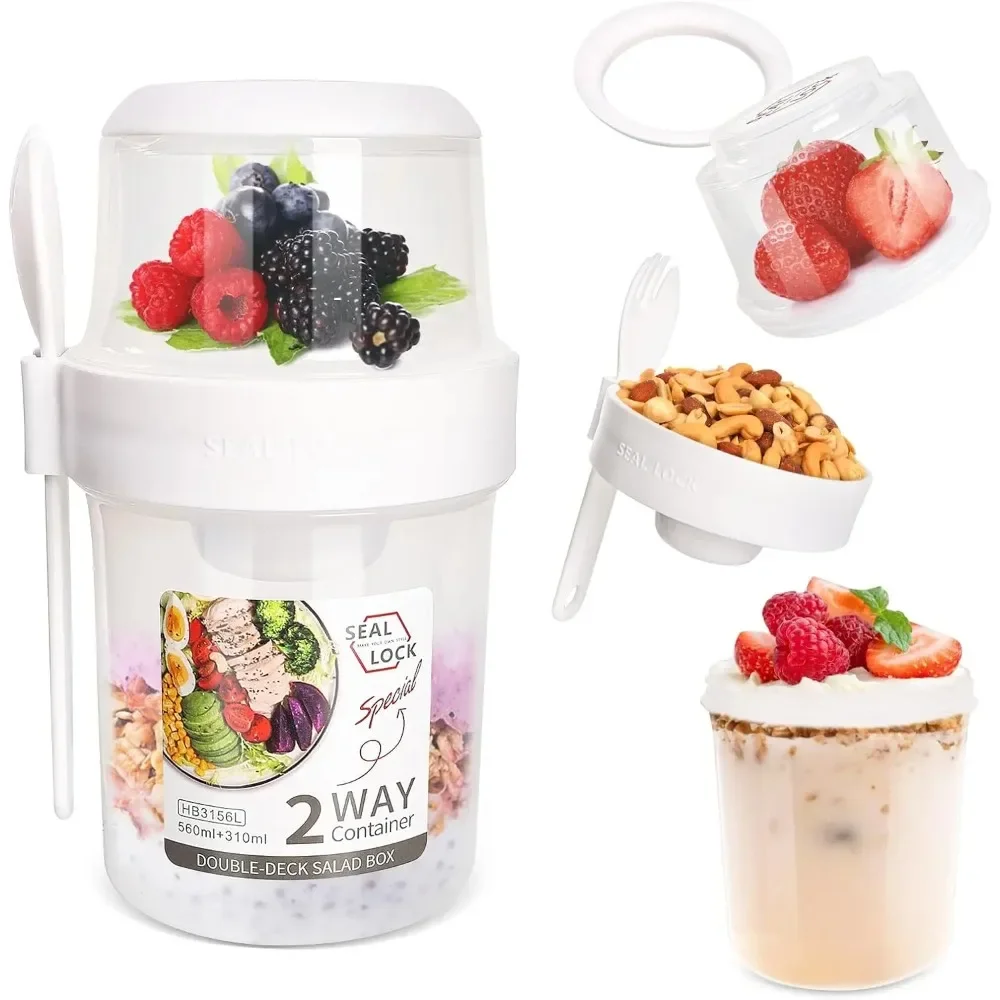 Salatbecher, Frühstückstassen, – Food Storage Yogurt Bewertung und Preis
