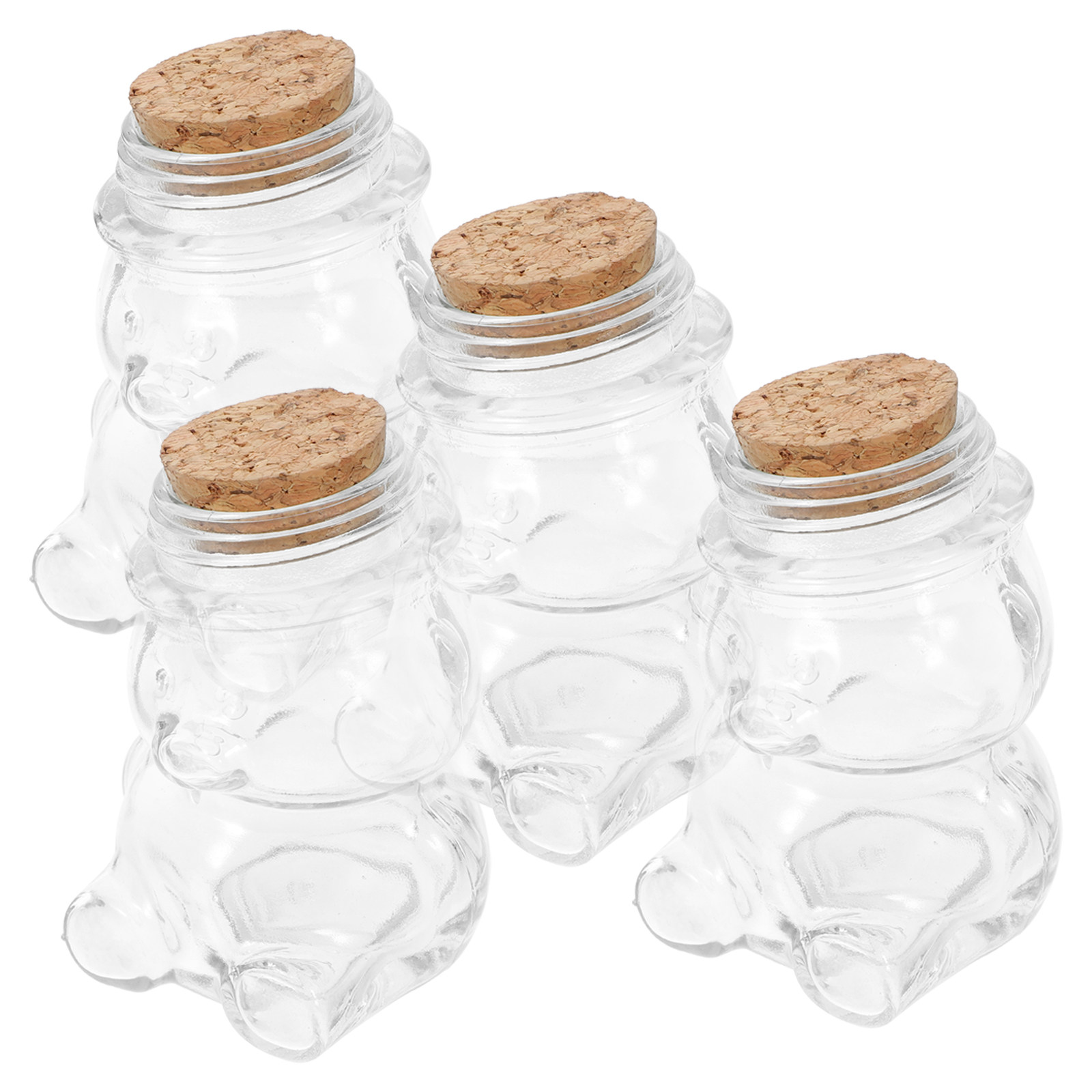 4-teiliges Glas-Bonbonglas-Set – Food Storage Glass Container Set Bewertung und Preis