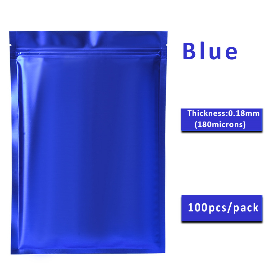 100 Stück matte blaue Folien-R – Food Storage And Bewertung und Preis