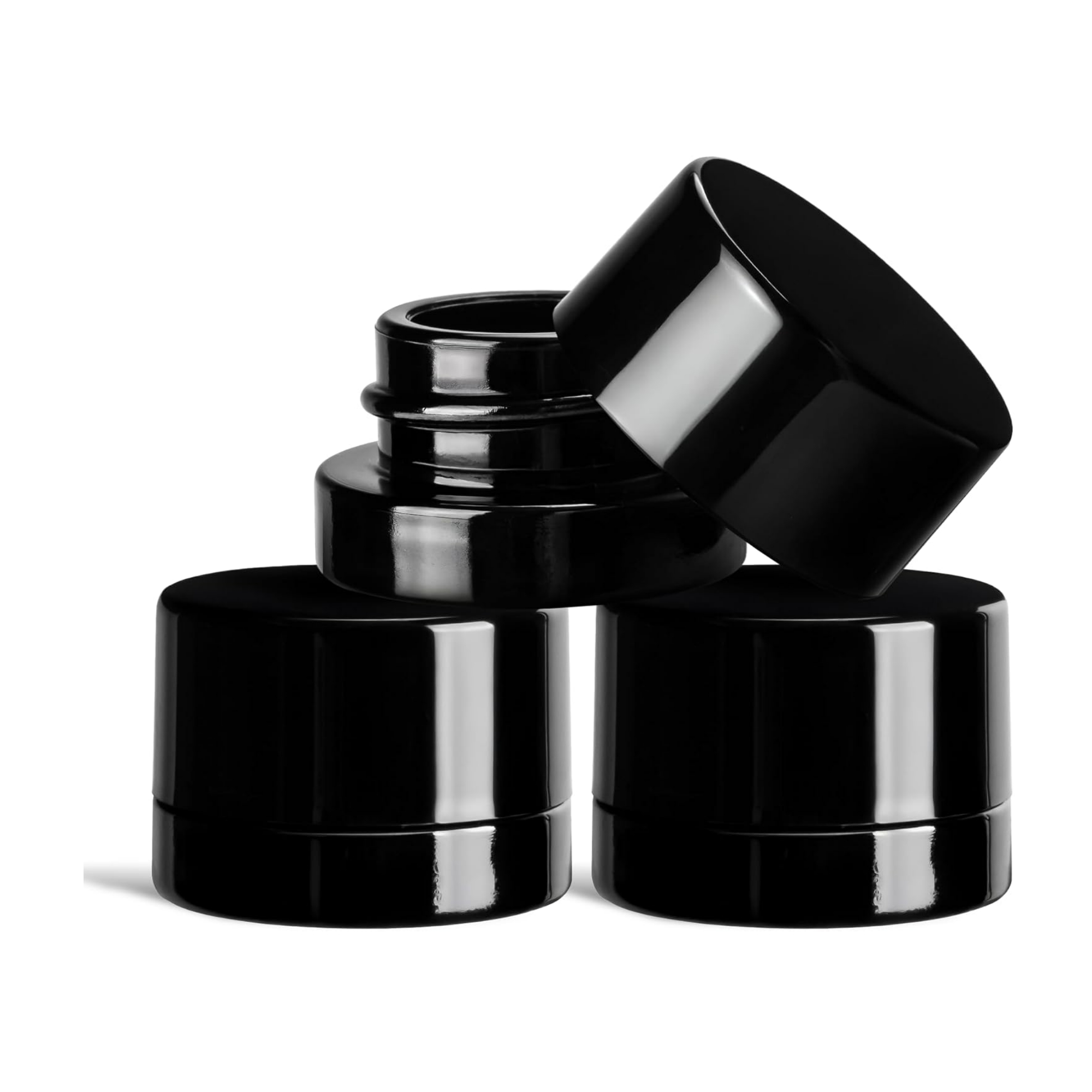 5 ml dicke schwarze Gläser mit – Food Storage Glass Container Set Bewertung und Preis
